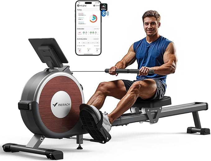 MERACH Rameur Musculation d’Appartement